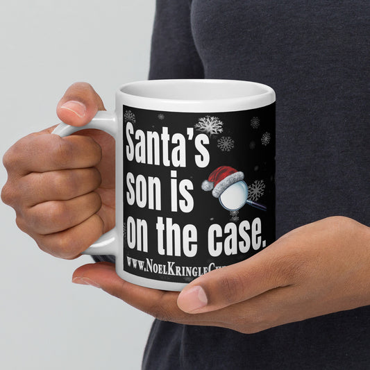 NKC White glossy mug 20 oz