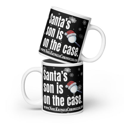 NKC White glossy mug 20 oz