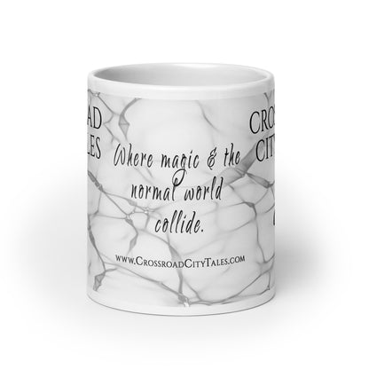 CRCT White glossy mug 20 oz