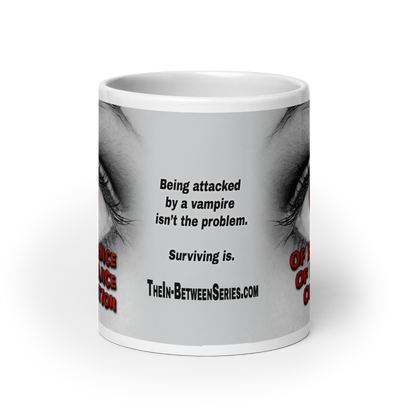 The In-Between Series white glossy mug