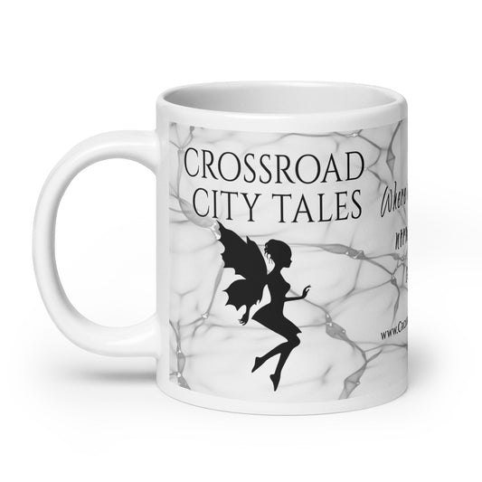 CRCT White glossy mug 20 oz