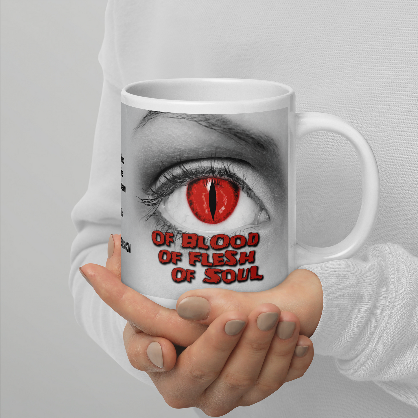 The In-Between Series white glossy mug